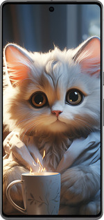 TPU чехол White cat для Google Pixel 7 Pro - 5646b-3031 изображение 