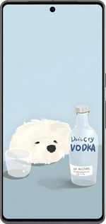 TPU чехол Пес водка для Google Pixel 7 Pro - 6368b-3031 изображение 