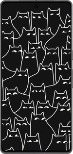 TPU чехол С изображением кошек для Google Pixel 7 Pro - 6470b-3031 изображение 