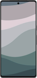 TPU чехол С фиолетовым и бирюзовым ретро-стилем и волнами для Google Pixel 7 Pro - 6533b-3031 изображение 