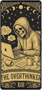 TPU чехол The Overthinker для Google Pixel 7 Pro - 6774b-3031 изображение 