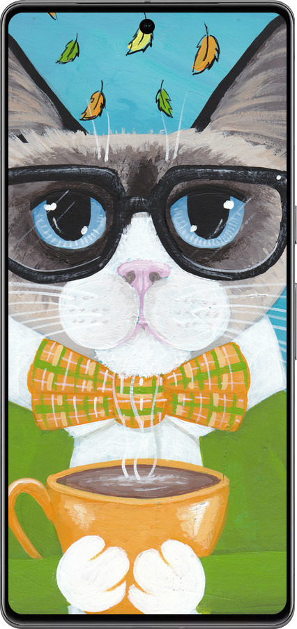 TPU чехол Cat&Coffee для Google Pixel 7 Pro - 4053b-3031 изображение 
