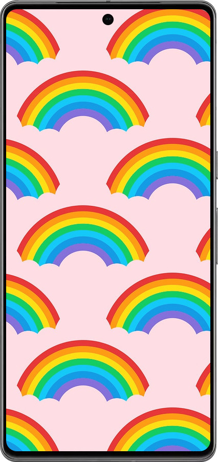 TPU чехол Rainbows для Google Pixel 7 Pro - 4478b-3031 изображение 