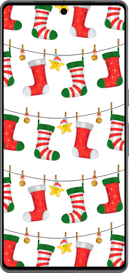 TPU чехол Новогодний 9 для Google Pixel 7 Pro - 4622b-3031 изображение 