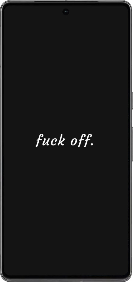 TPU чехол Fuck off для Google Pixel 7 Pro - 4731b-3031 изображение 