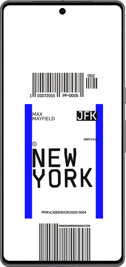 TPU чехол New York для Google Pixel 7 Pro - 4861b-3031 изображение 