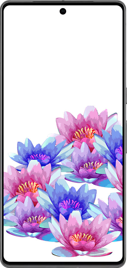 TPU чехол Лотос для Google Pixel 7 Pro - 4862b-3031 изображение 