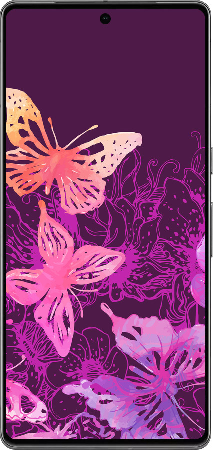 TPU чехол Бабочки v2 для Google Pixel 7 Pro - 5475b-3031 изображение 