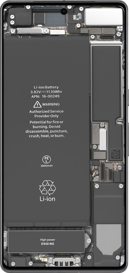 TPU чехол Детали смартфона для Google Pixel 7 Pro - 5487b-3031 изображение 