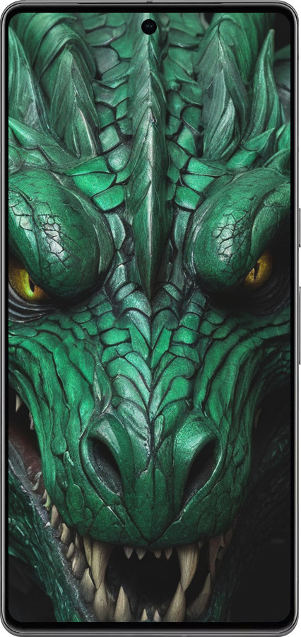 TPU чехол Зелений дракон v2 для Google Pixel 7 Pro - 5817b-3031 изображение 