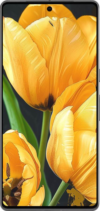 TPU чехол Желтые тюльпаны для Google Pixel 7 Pro - 5991b-3031 изображение 
