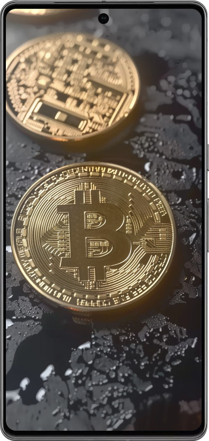 TPU чехол Вулканійчний Bitcoin для Google Pixel 7 Pro - 6092b-3031 изображение 