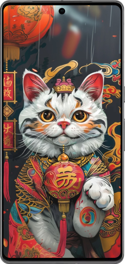 TPU чехол China Cat v2 для Google Pixel 7 Pro - 6135b-3031 изображение 