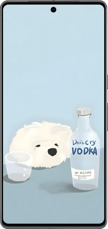 TPU чехол Пес водка для Google Pixel 7 Pro - 6368b-3031 изображение 