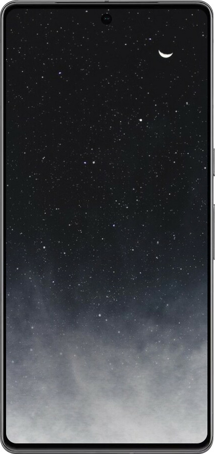 TPU чехол Голубые облака, Голубая луна для Google Pixel 7 Pro - 6396b-3031 изображение 