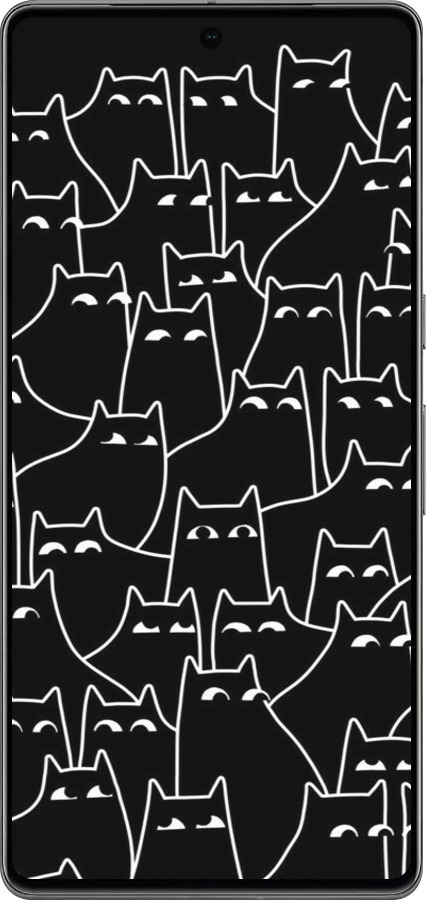 TPU чехол С изображением кошек для Google Pixel 7 Pro - 6470b-3031 изображение 