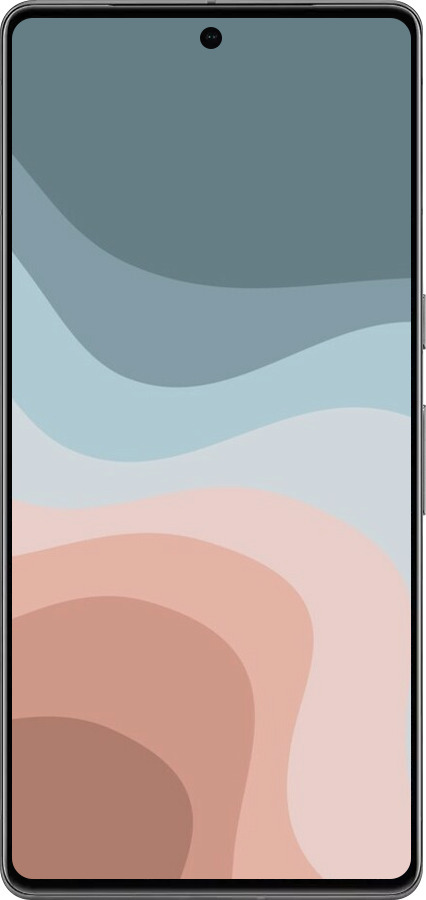 TPU чехол С синими и розовыми волнами в стиле ретро для Google Pixel 7 Pro - 6532b-3031 изображение 
