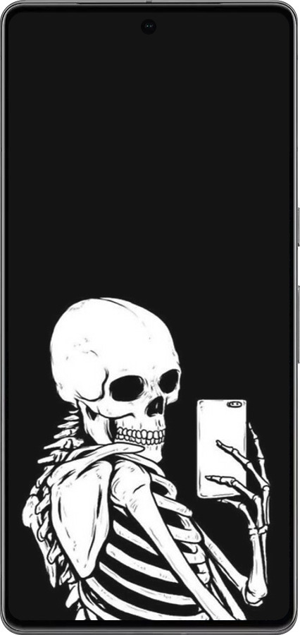 TPU чехол Скелет делает Selfie для Google Pixel 7 Pro - 6535b-3031 изображение 