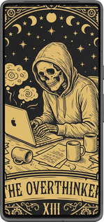 Силіконовий чехол The Overthinker для Google Pixel 7 - 6774u-2839 изображение 