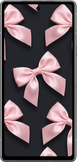 Силиконовый чехол Coquette Ribbons Dark Coquette для Google Pixel 7a - 6767u-3048 изображение 