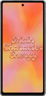 Силіконовий чехол Aura Gradient Main Character Energy Aesthetic Y2K для Google Pixel 7a - 6783u-3048 изображение 