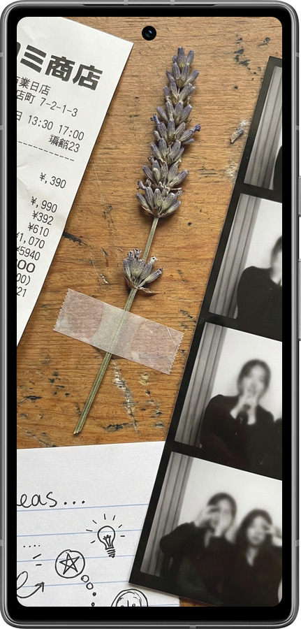 Силиконовый чехол Aesthetic Scrapbook Collage для Google Pixel 7a - 6773u-3048 изображение 