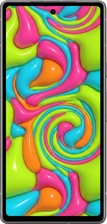 Силиконовый чехол Y2K Jelly Dream для Google Pixel 7a - 6780u-3048 изображение 