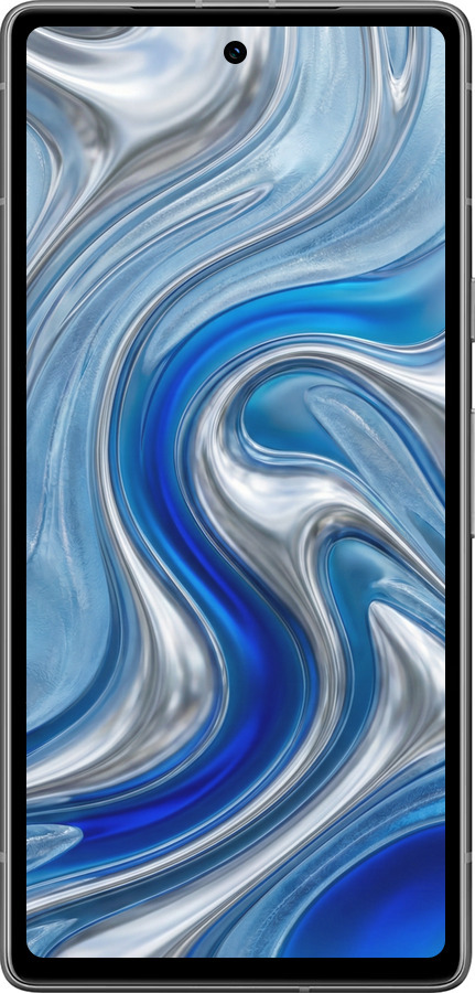 Силіконовий чехол Liquid Chrome для Google Pixel 7a - 6781u-3048 изображение 