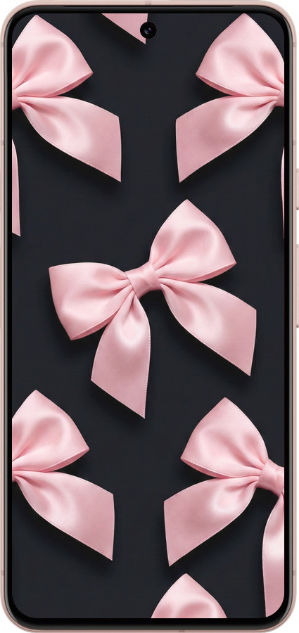Силіконовий чехол Coquette Ribbons Dark Coquette для Google Pixel 8 - 6767u-3060 изображение 
