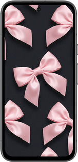 Силиконовый чехол Coquette Ribbons Dark Coquette для Google Pixel 8A - 6767u-3406 изображение 