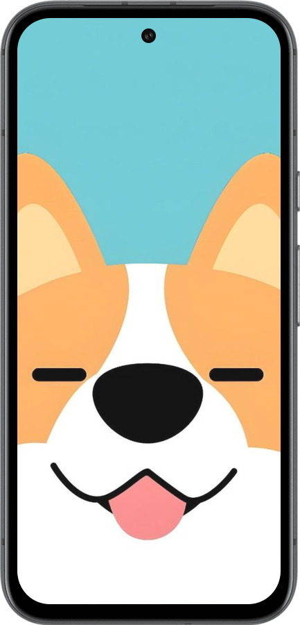 Силиконовый чехол Корги для Google Pixel 8A - 6280u-3406 изображение 