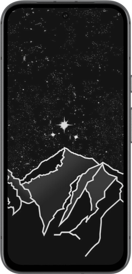 Силіконовий чехол Мінімалістичний гірський краєвид для Google Pixel 8A - 6438u-3406 изображение 