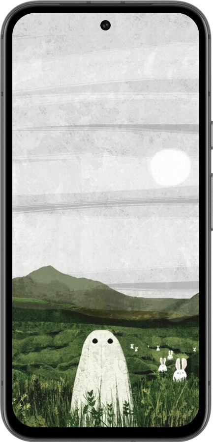 Силіконовий чехол Привид для Google Pixel 8A - 6492u-3406 изображение 