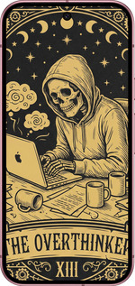 Силиконовый чехол The Overthinker для Google Pixel 9 5G - 6774u-3643 изображение 