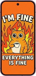 Силіконовий чехол Funny Cat для Google Pixel 9 5G - 6786u-3643 изображение 