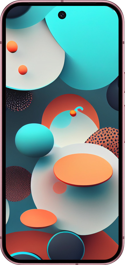 Силиконовый чехол Горошек абстракция для Google Pixel 9 5G - 5608u-3643 изображение 