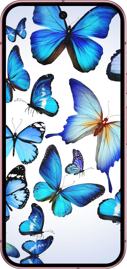 Силиконовый чехол Бабочки для Google Pixel 9 5G - 6023u-3643 изображение 