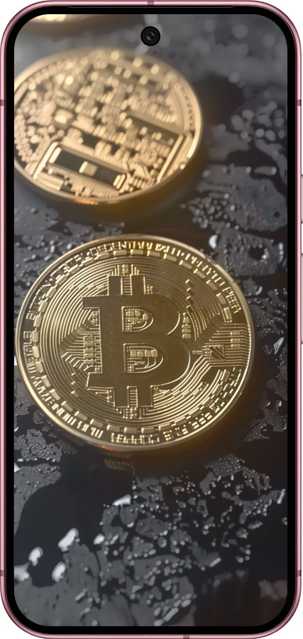 Силіконовий чехол Вулканійчний Bitcoin для Google Pixel 9 5G - 6092u-3643 изображение 