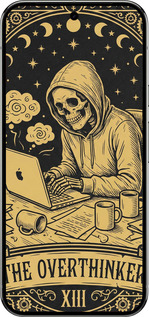 Силіконовий чехол The Overthinker для Google Pixel 9 PRO XL - 6774u-3749 изображение 