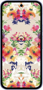 Силиконовый чехол Цветочный узор для Google Pixel 9A - 1083u-3899 изображение 