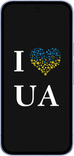 Силиконовый чехол I love UA для Google Pixel 9A - 1112u-3899 изображение 