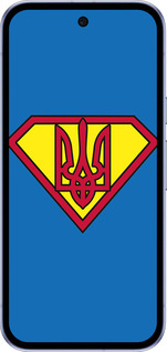 Силиконовый чехол Супер Тризуб для Google Pixel 9A - 1164u-3899 изображение 