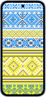 Силіконовий чехол Вишиванка 40 для Google Pixel 9A - 1174u-3899 изображение 