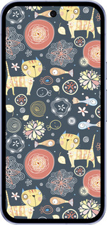 Силиконовый чехол Котята v4 для Google Pixel 9A - 1224u-3899 изображение 