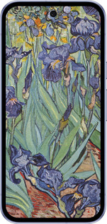 Силиконовый чехол Винсент Ван Гог. Ирисы для Google Pixel 9A - 161u-3899 изображение 