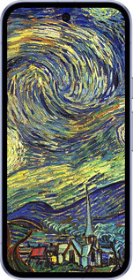 Силиконовый чехол Винсент Ван Гог. Звёздная ночь для Google Pixel 9A - 163u-3899 изображение 