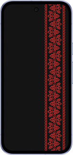 Силіконовий чехол Вишиванка 53 для Google Pixel 9A - 2041u-3899 изображение 