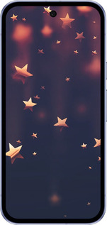 Силиконовый чехол Падающие звезды для Google Pixel 9A - 3974u-3899 изображение 