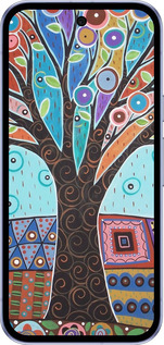 Силиконовый чехол Арт-дерево для Google Pixel 9A - 4008u-3899 изображение 