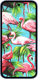 Силиконовый чехол Tropical background для Google Pixel 9A - 4016u-3899 изображение 